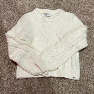 cream sweater